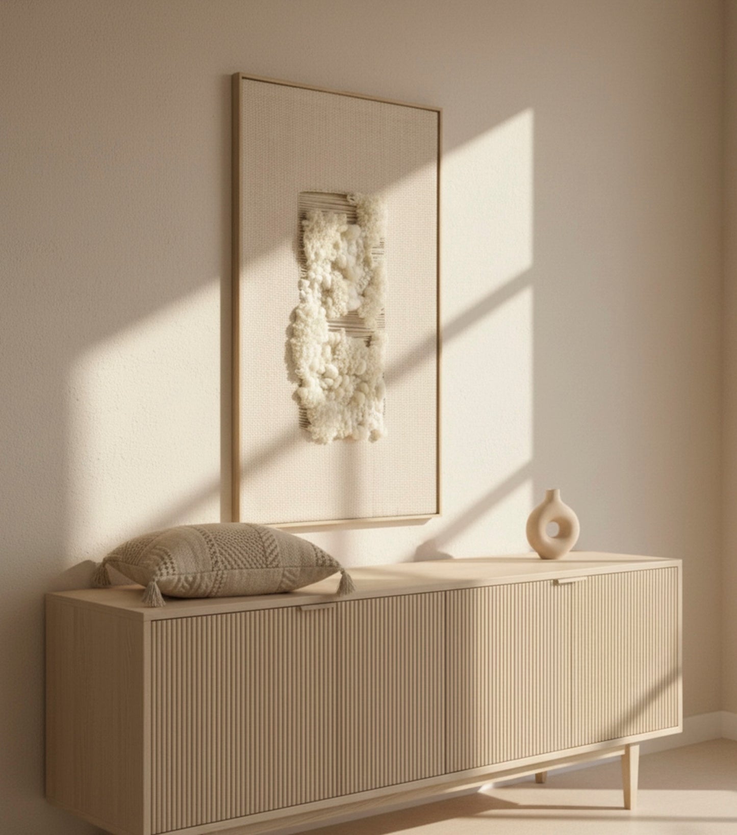 Velua - Modern Framed Tapestry