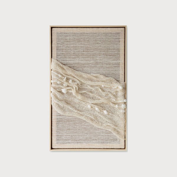Chal - Chunky Diagonal Textile Sculpture
