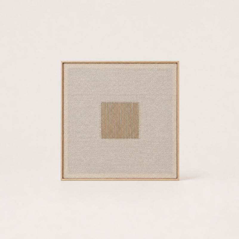 Diskuer - Framed Woven Wall Decoration