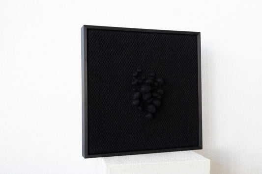 Enigma handwoven wool wall art, view 8