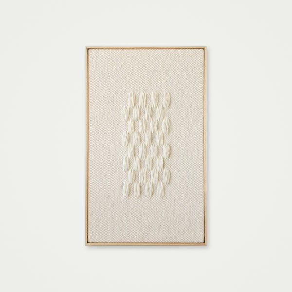 Framed II - Wool Tapestry - Woven Art