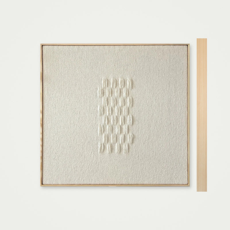 Framed II - Wool Tapestry - Woven Art