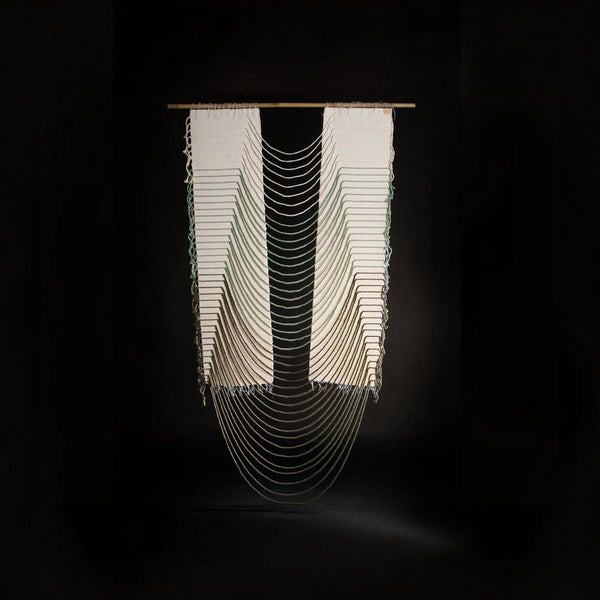 Green Urania - Tapestry Semi Circles