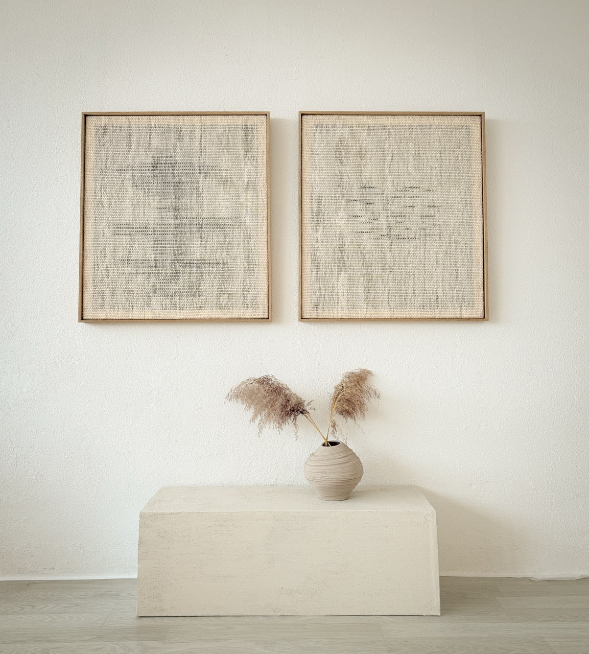 Minimalist Framed - Handwoven Set