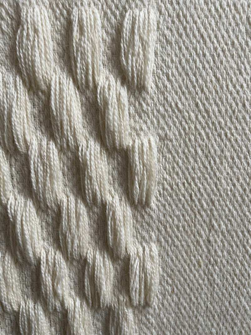 Framed II - Wool Tapestry - Woven Art