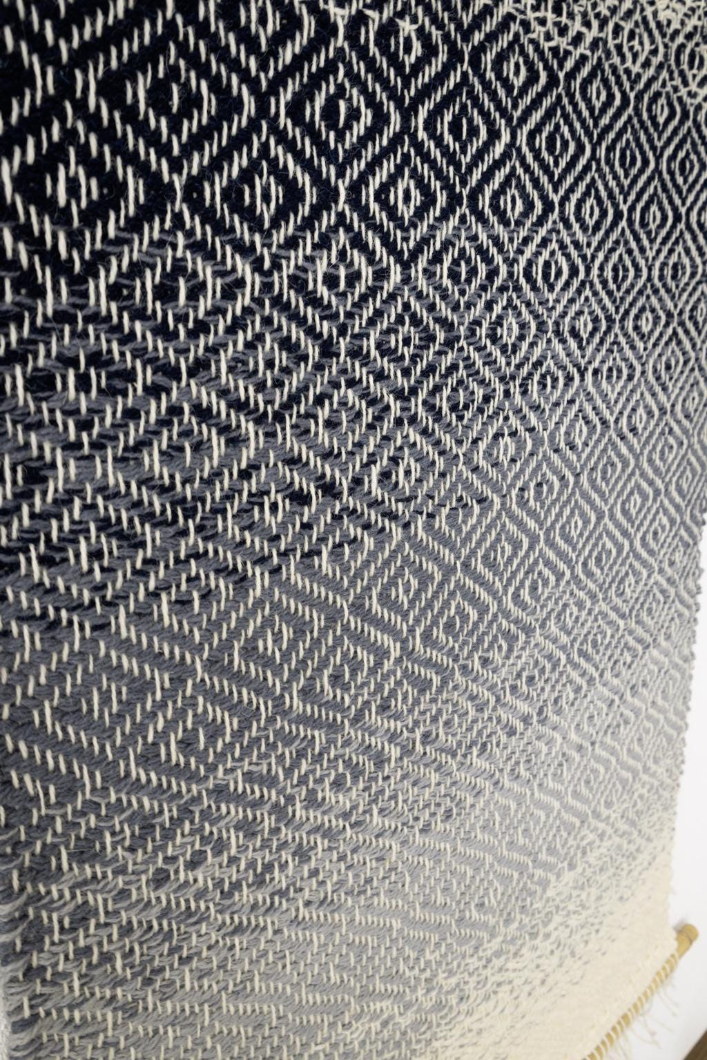 BLUO – A Calm Horizon Woven in Wool