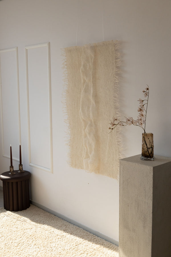 Perfecta handwoven wool wall art, view 8