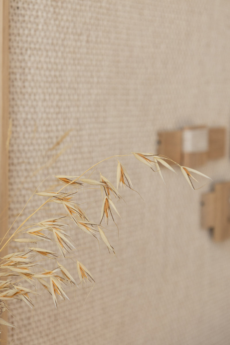 Quiet Form - Serene Wood Mosaic