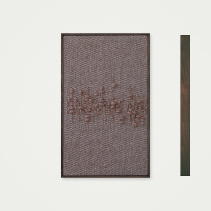 Teor - Bronze Clouds - Woven Art