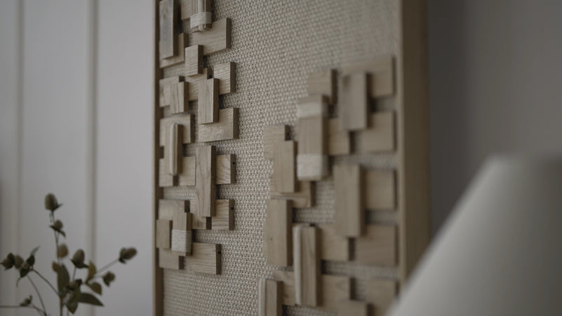 Twin Groves - Organic Wood Mosaic