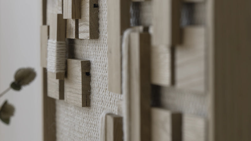 Twin Groves - Organic Wood Mosaic