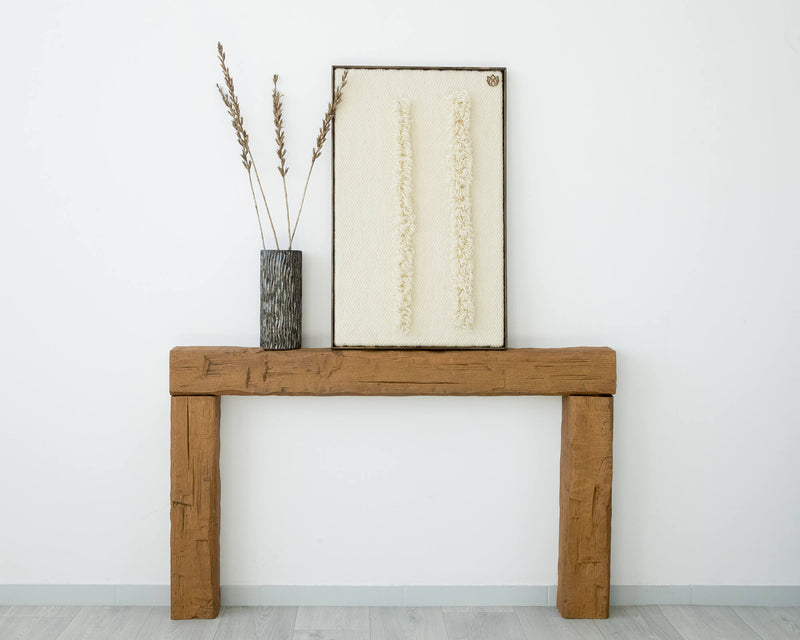 Framed VI - Woven Loops - Wall Hanging
