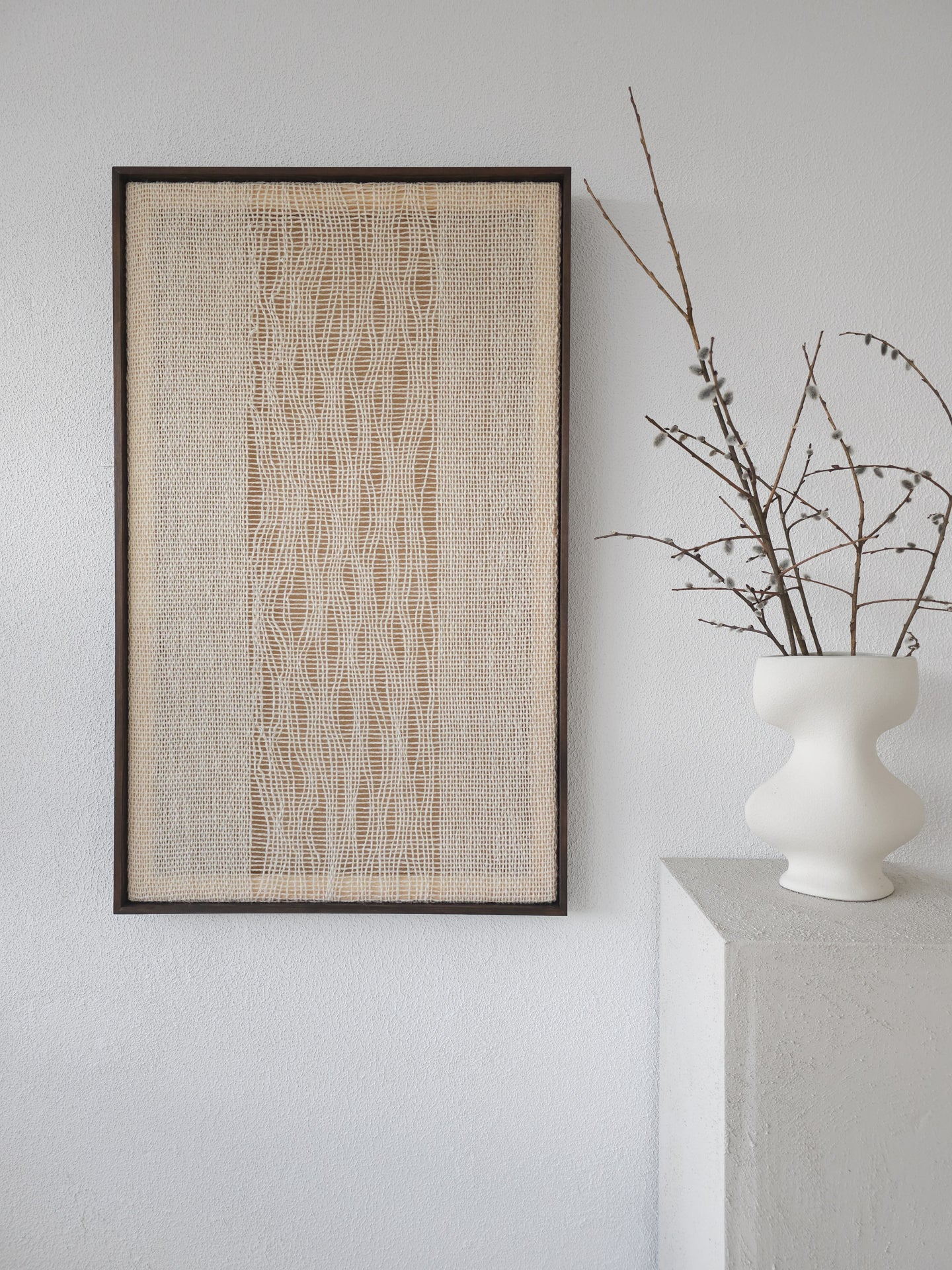 Imperfectio I - Wall Hanging Decoration - Woven Home Art