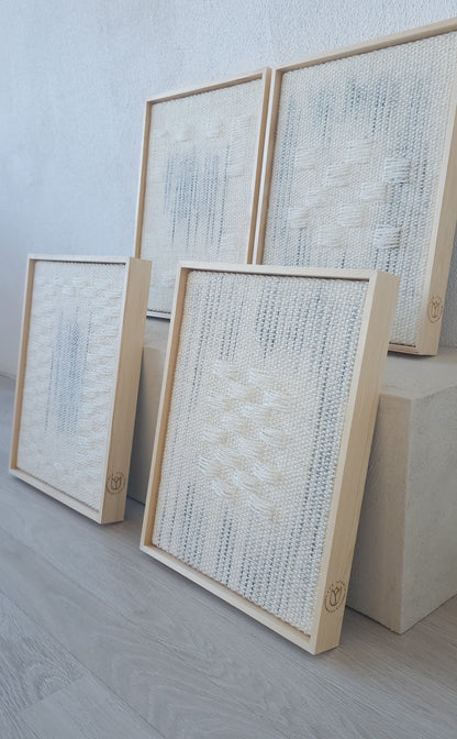 Framed Set - Woven Wall Hangings