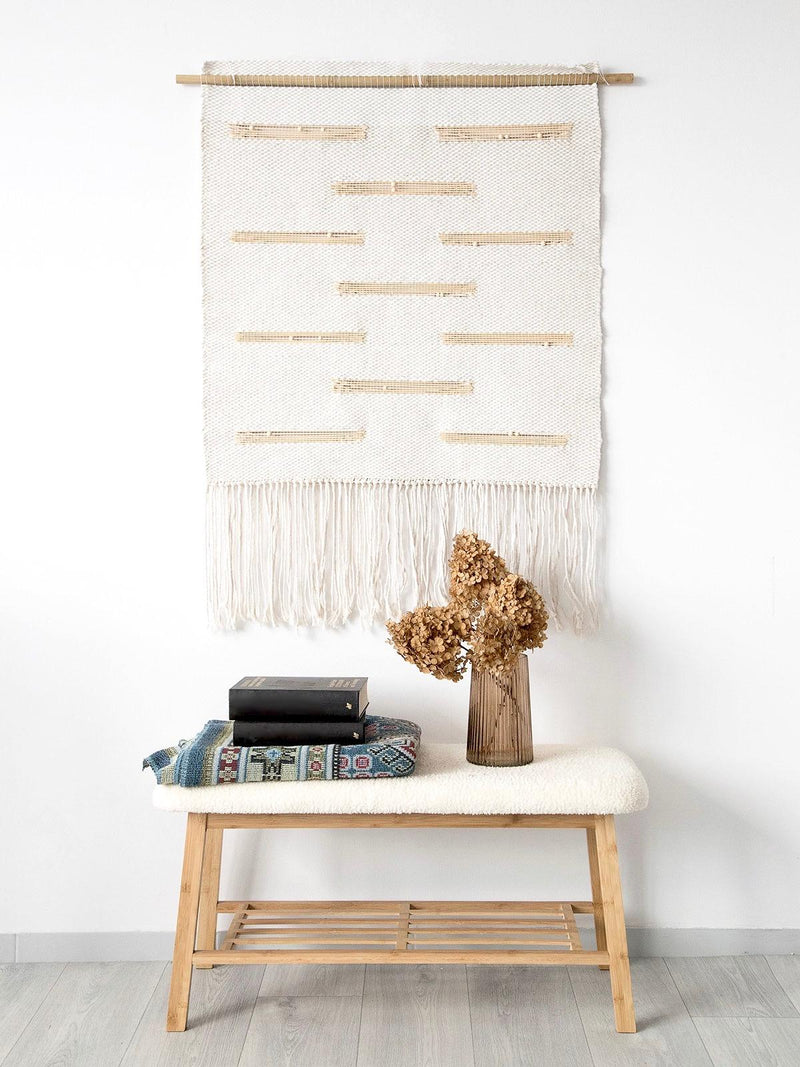 Bambu viivoja - Cotton Tapestry