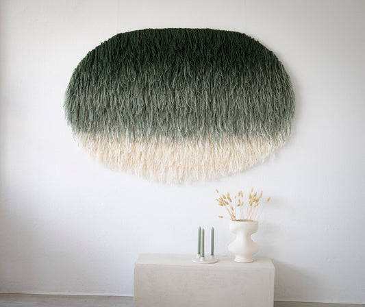 Namii handwoven wool wall art, view 7