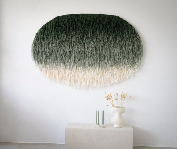 Namii handwoven wool wall art, view 7