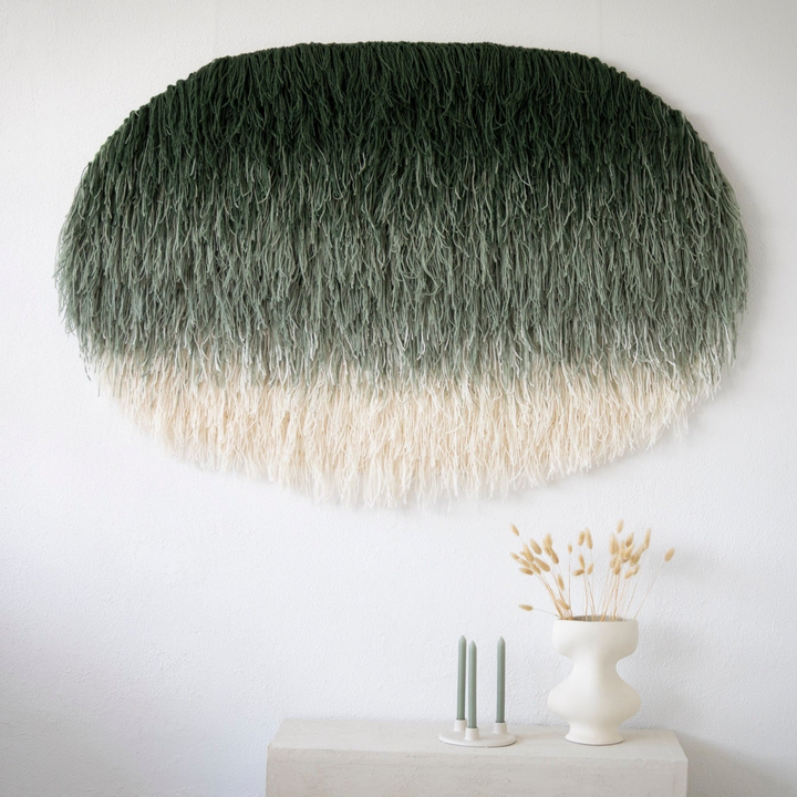 Namii - Oval Wool Tapestry