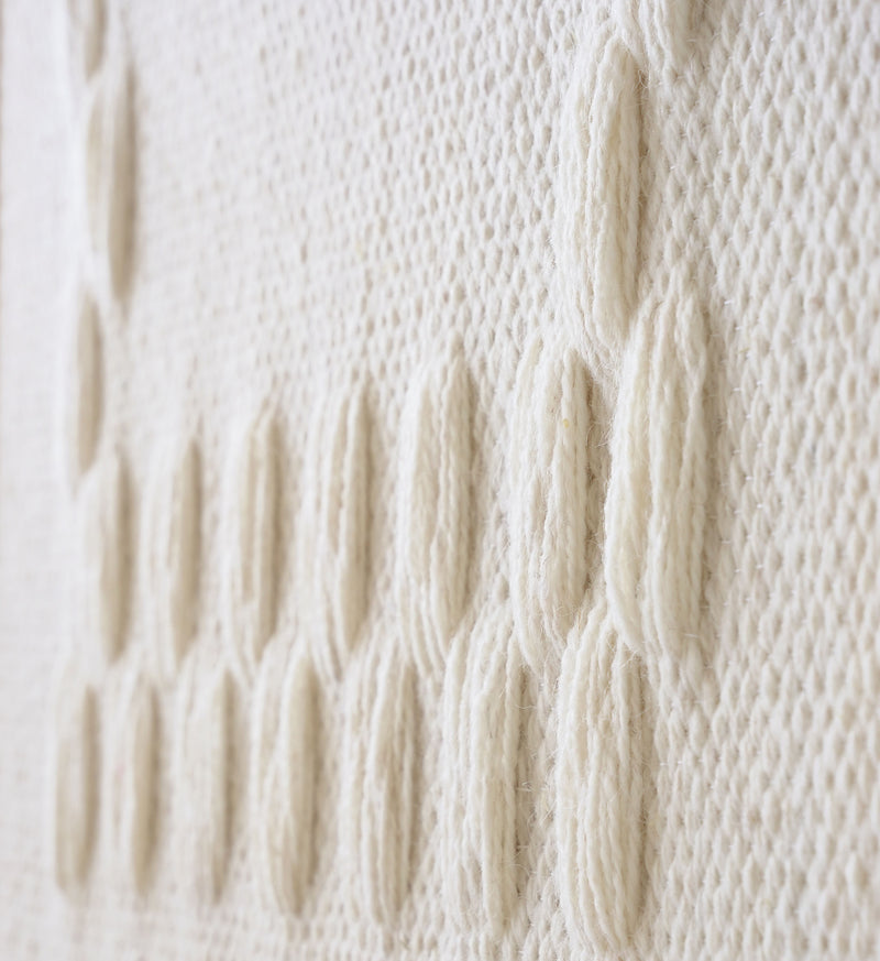 Framed III - Geometric Wool Tapestry