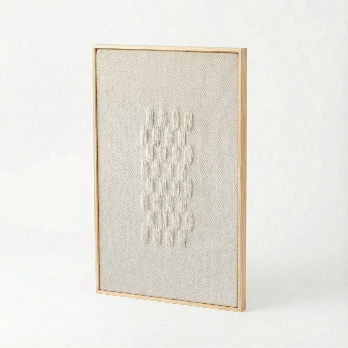 Framed II - Wool Tapestry - Woven Art