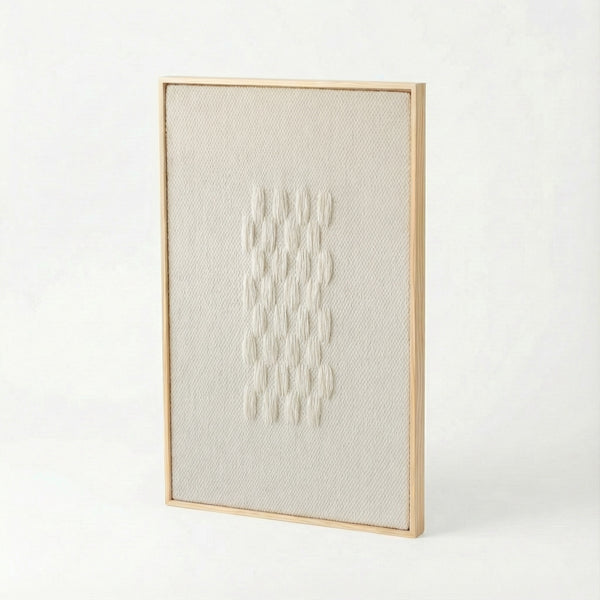 Framed II - Wool Tapestry - Woven Art