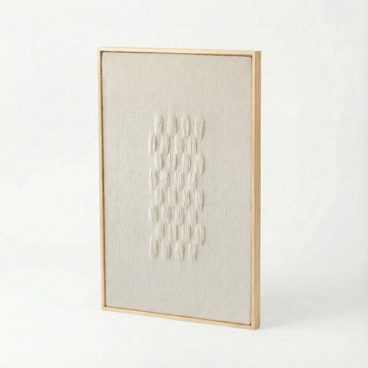 Framed II - Wool Tapestry - Woven Art