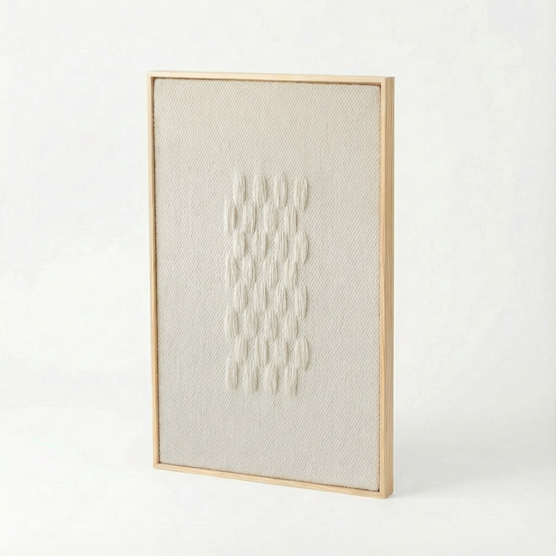 Framed II - Wool Tapestry - Woven Art