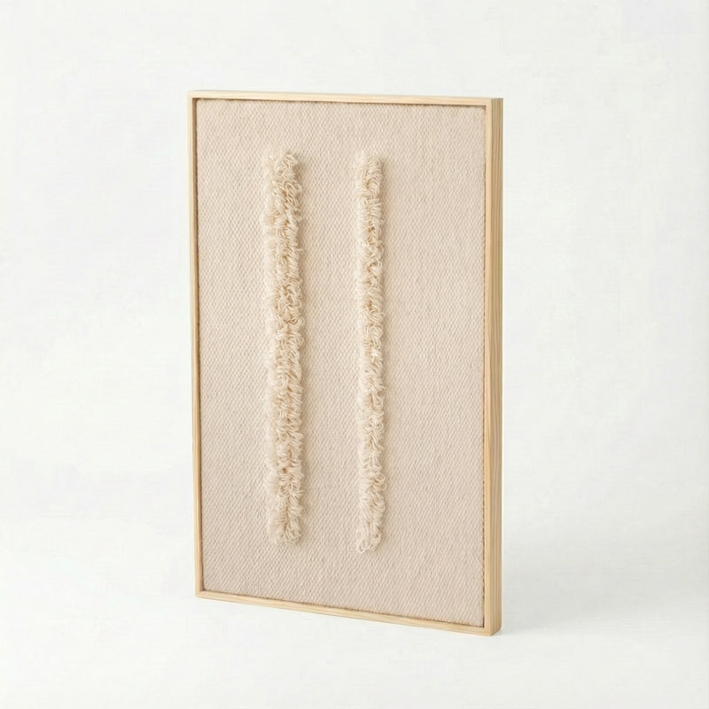 Framed VI - Woven Loops - Wall Hanging