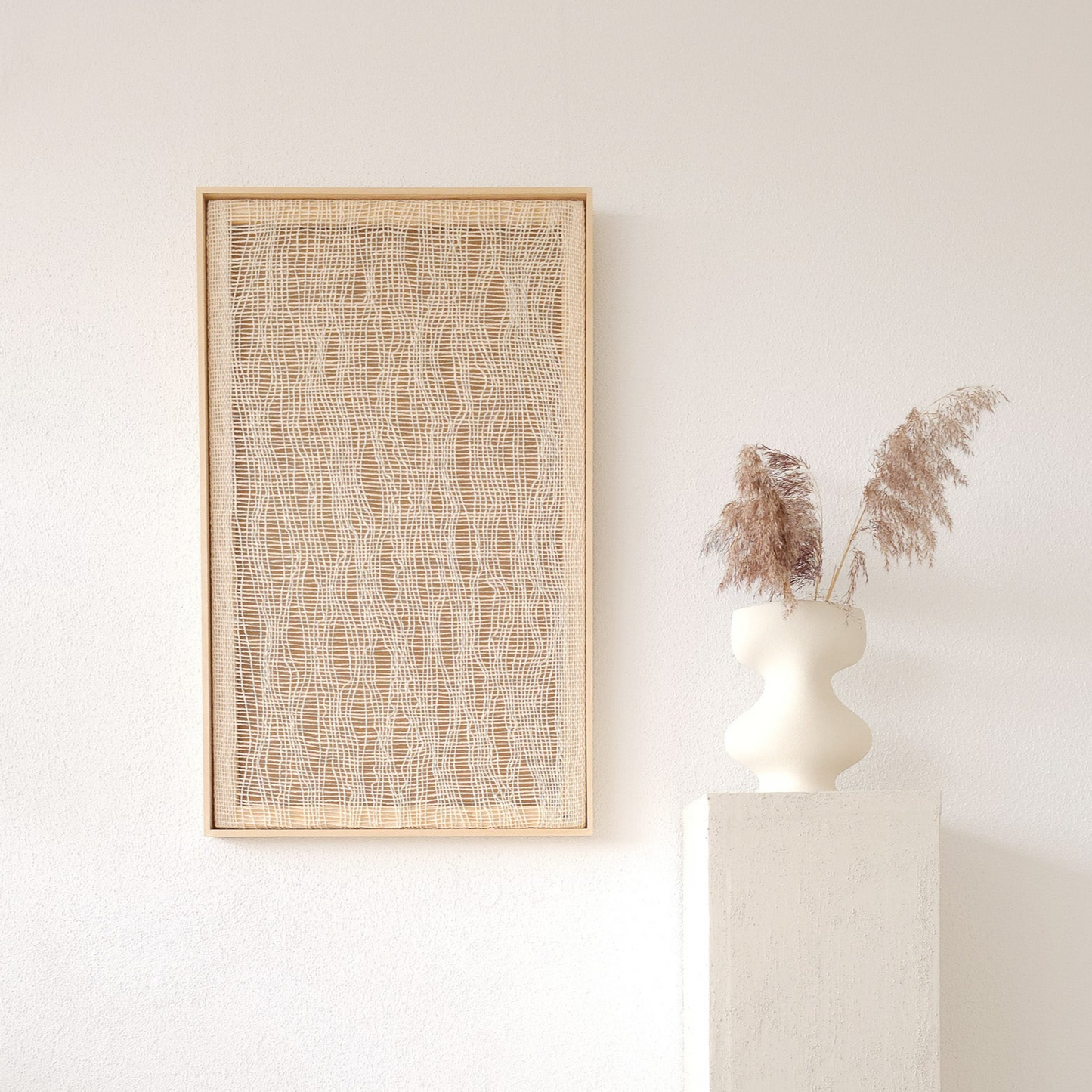 Handwoven Modert Tapestry Lale Studio & Shop