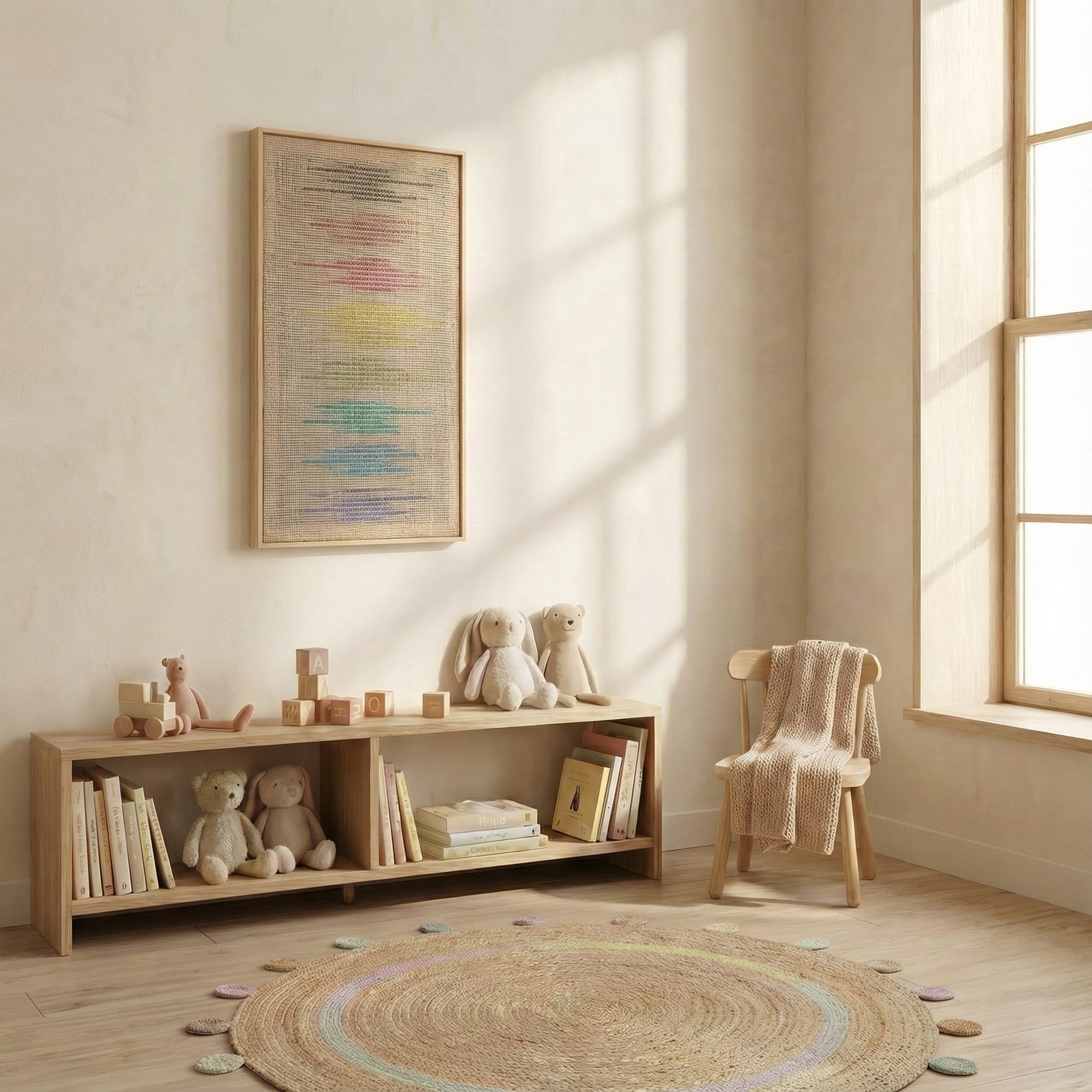 Kloara - Framed Colorful Wall Decoration