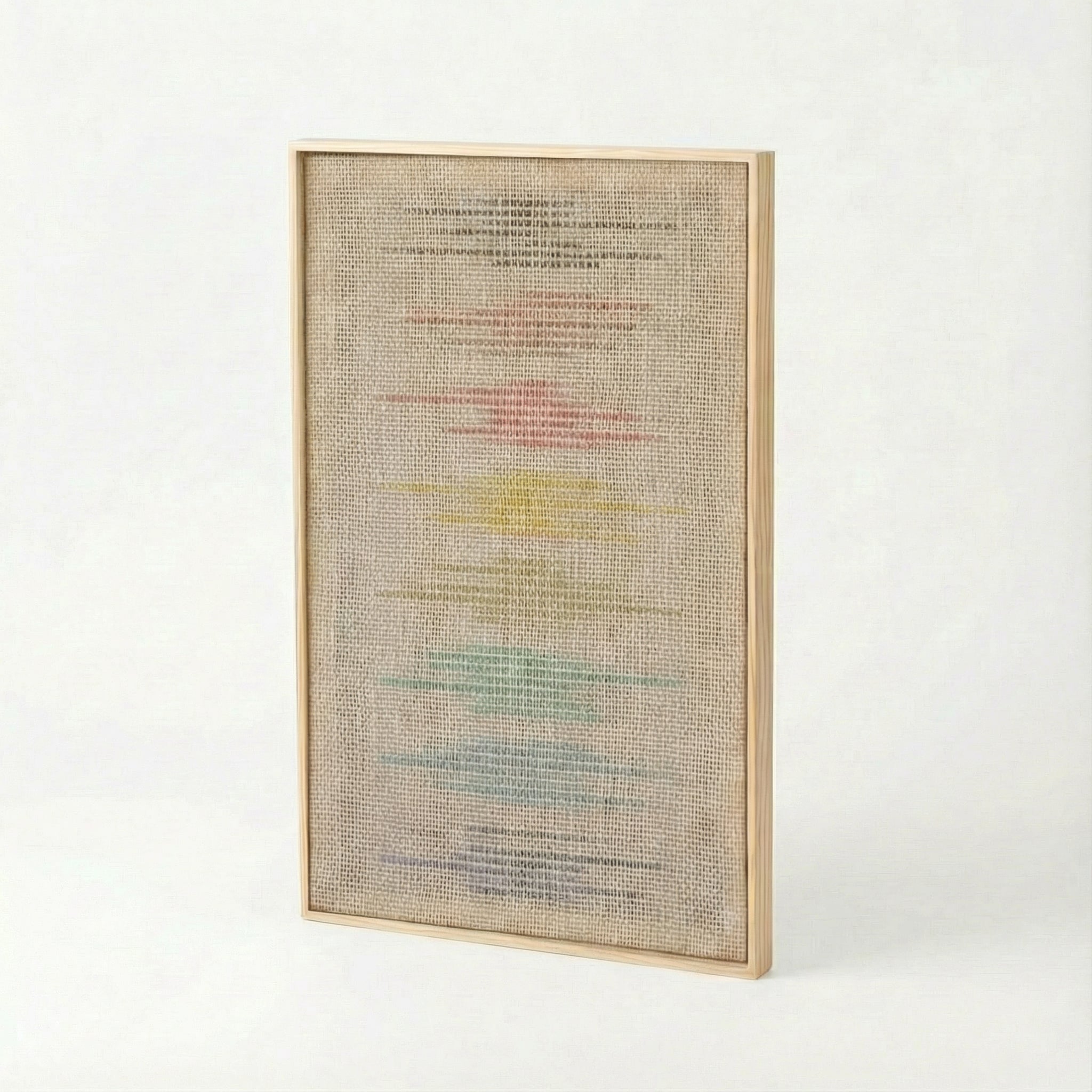 Kloara - Framed Colorful Wall Decoration - Woven Wall Hanging