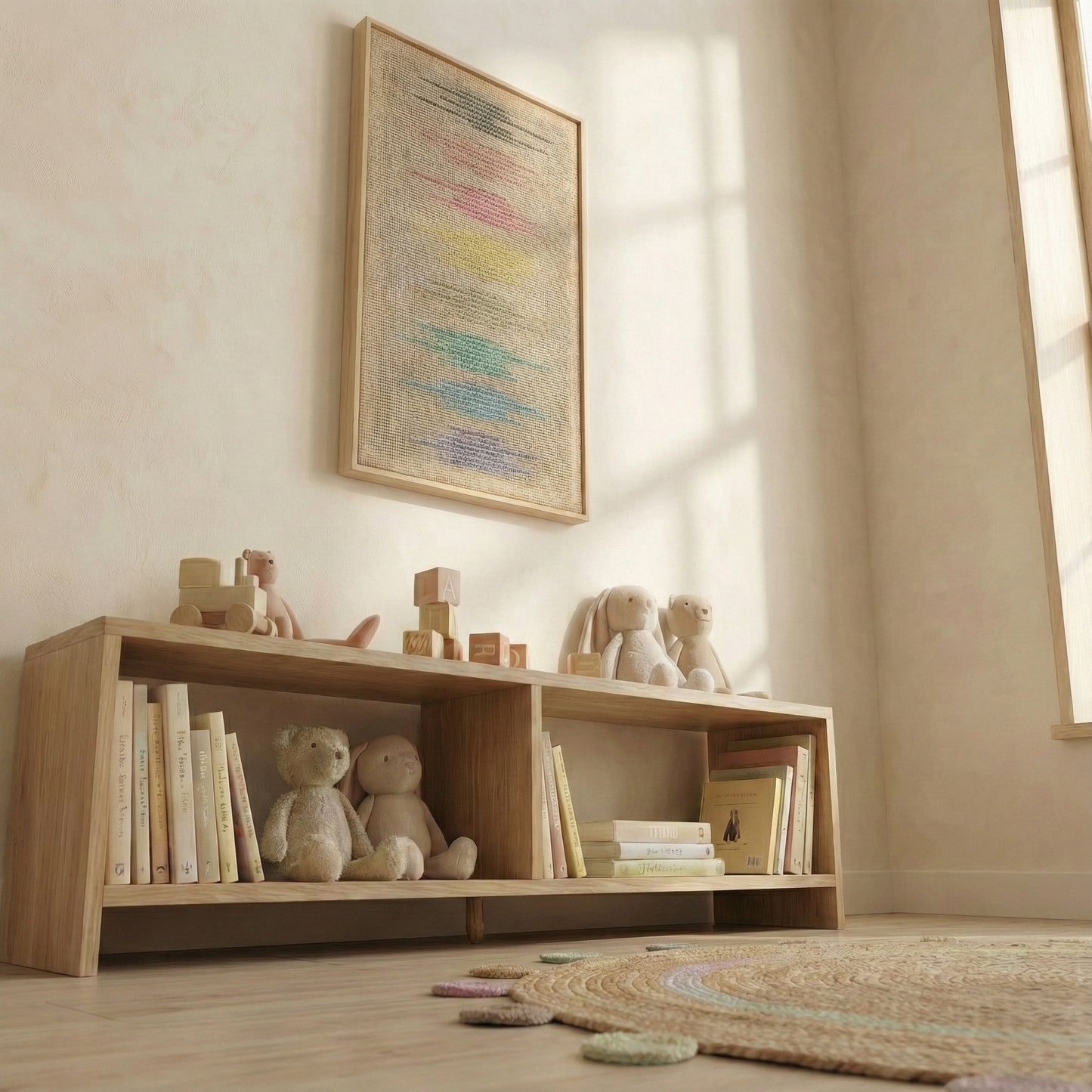 Kloara - Framed Colorful Wall Decoration