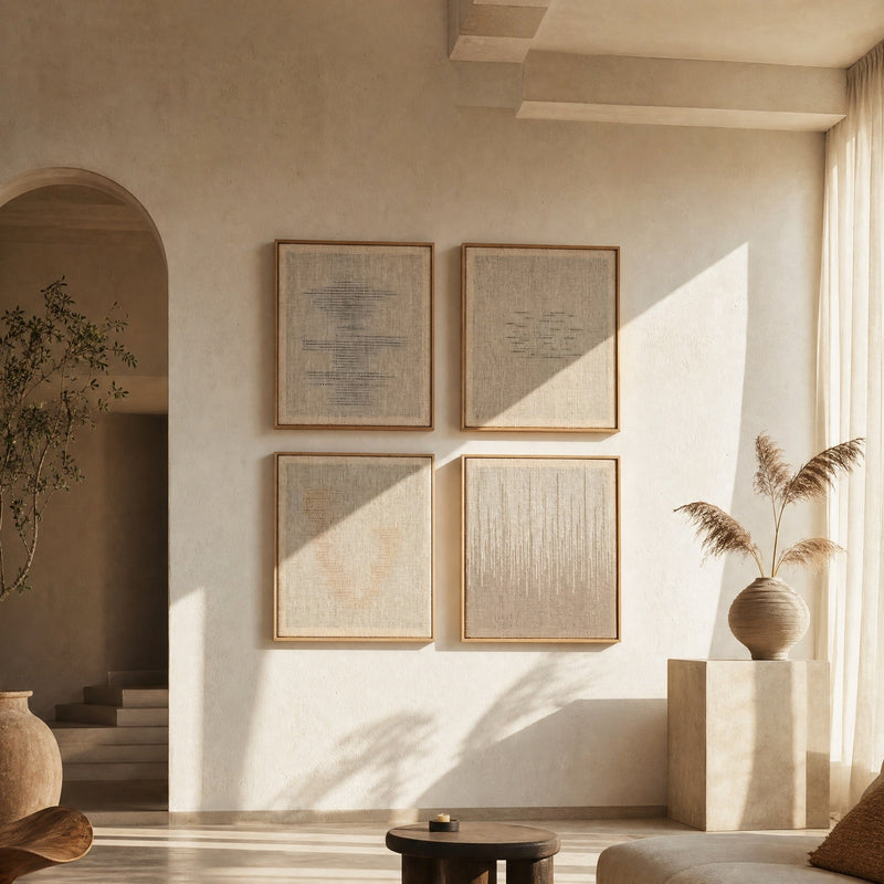 Minimalist Framed - Handwoven Set