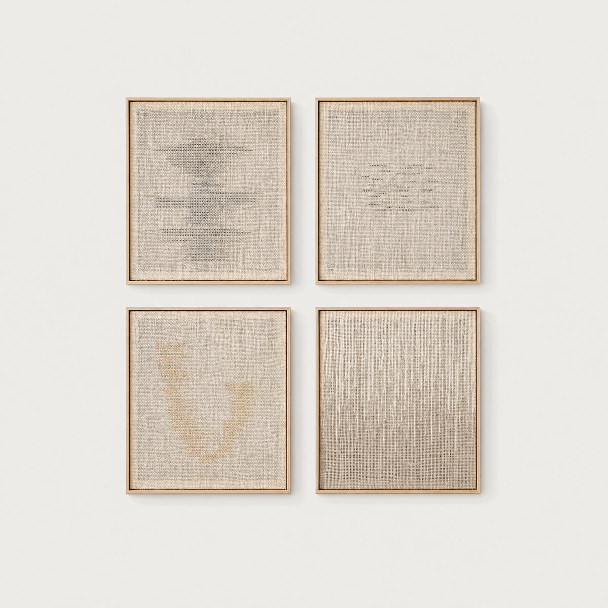 Minimalist Framed - Handwoven Set