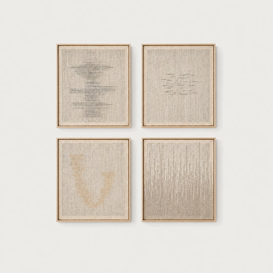 Minimalist Framed - Handwoven Set