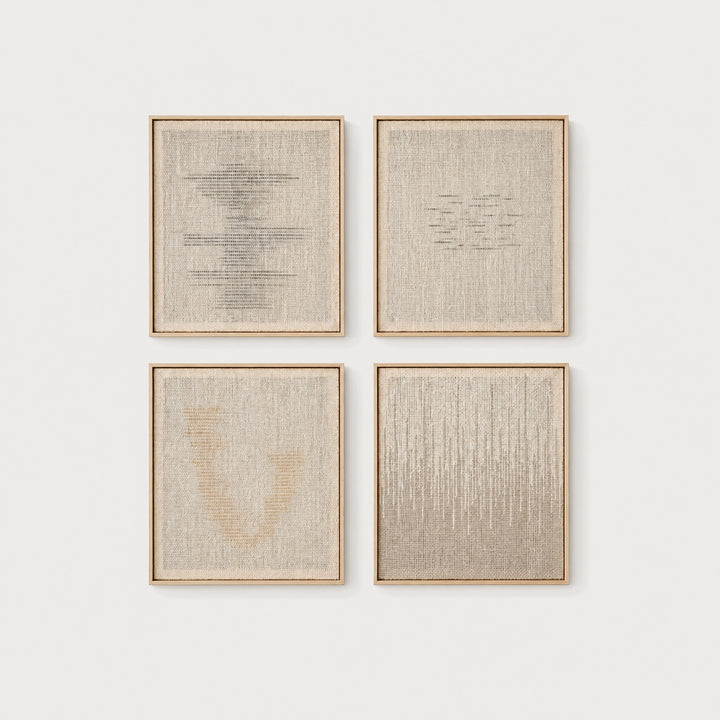 Minimalist Framed - Handwoven Set