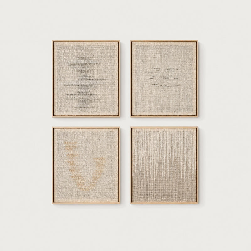 Minimalist Framed - Handwoven Set