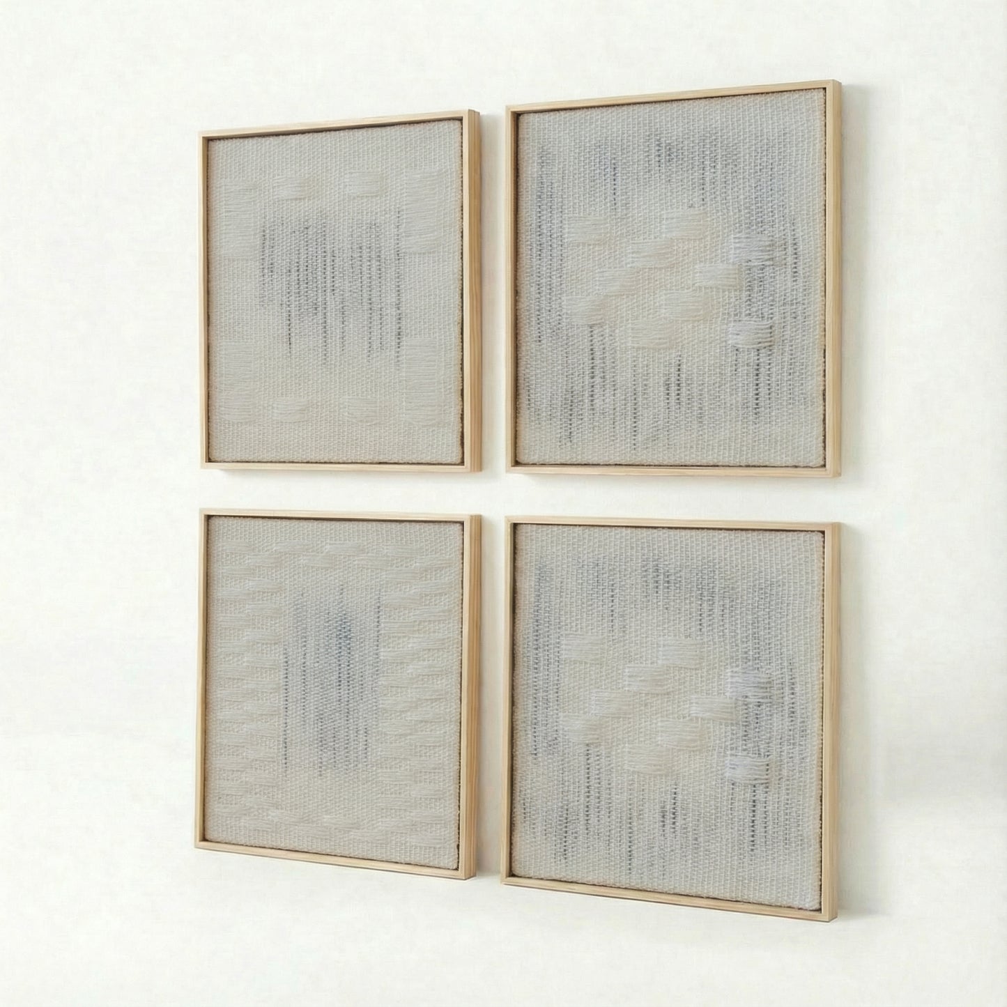 Framed Set - Woven Wall Hangings