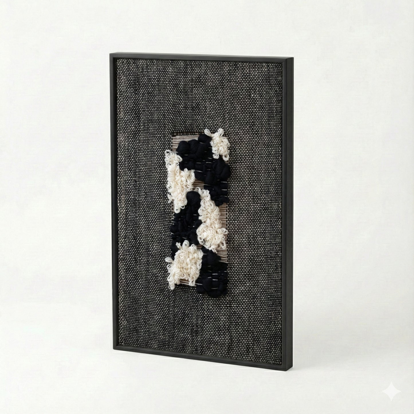 Velmono - Black Woven Wall Hanging