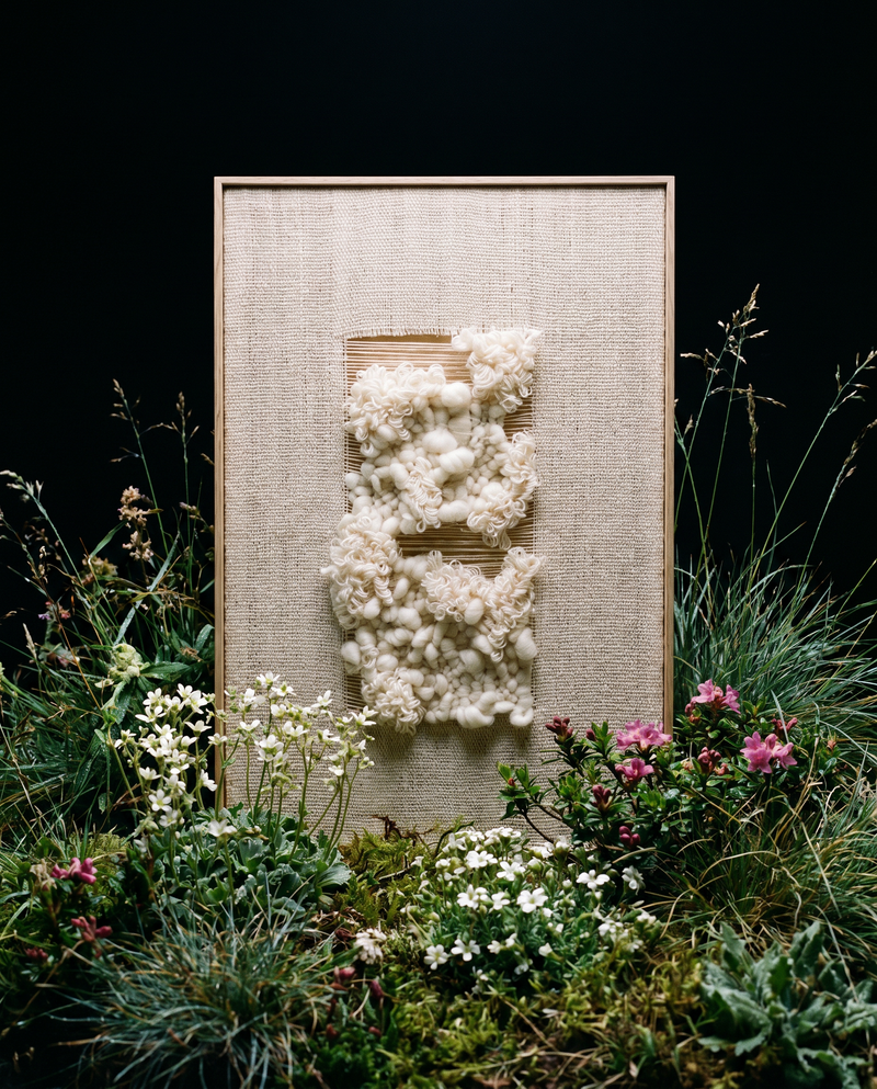 Velua - Modern Framed Tapestry