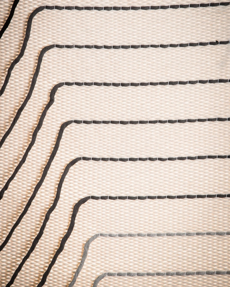 Gray Urania - Cotton Rope Wall Tapestry