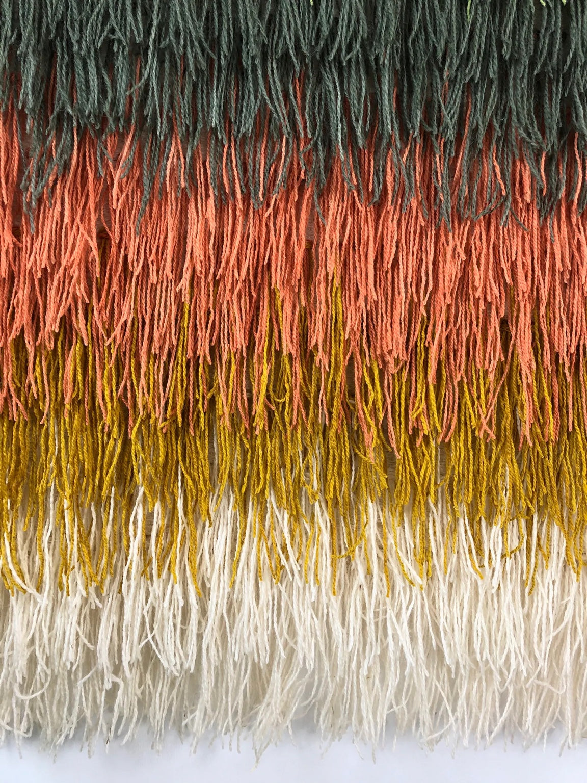 Calaia - Vibrant Elegance in Shaggy Wool Art