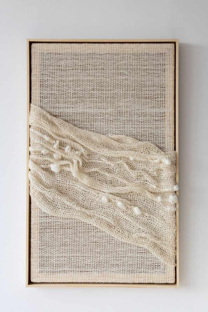 Chal - Chunky Diagonal Textile Sculpture