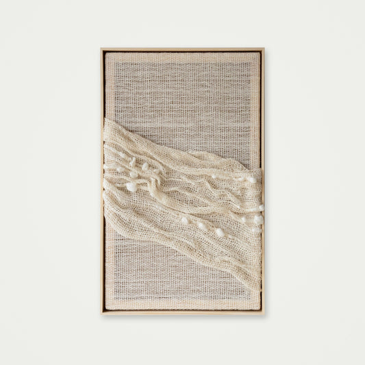 Chal - Chunky Diagonal Textile Sculpture