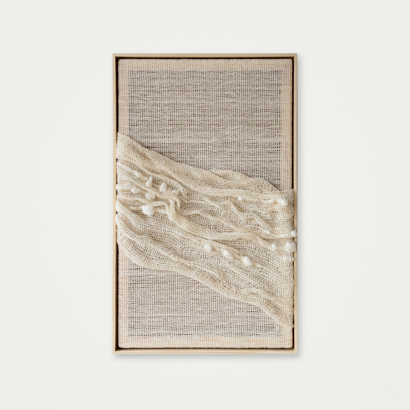 Chal - Chunky Diagonal Textile Sculpture