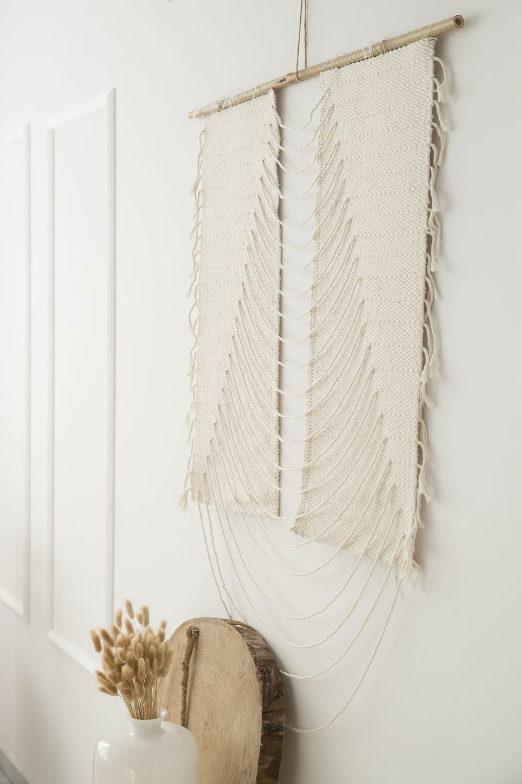 Urania Natural - Handwoven Tapestry