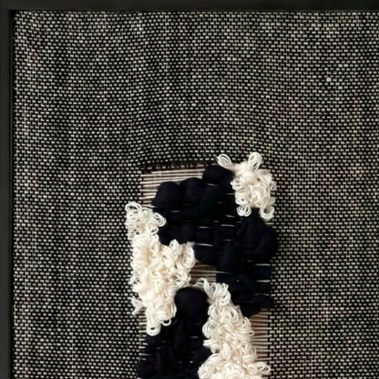 Velmono - Black Woven Wall Hanging
