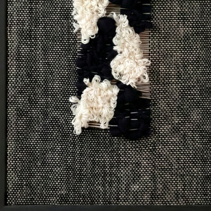 Velmono - Black Woven Wall Hanging