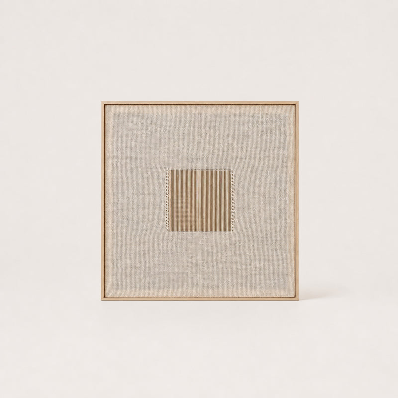 Diskuer - Framed Woven Wall Decoration