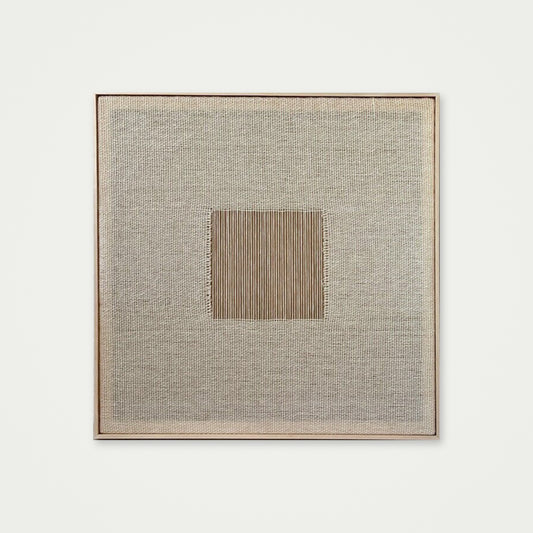 Diskuer - Framed Woven Wall Decoration